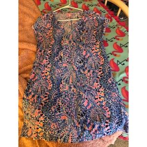 Lilly Pulitzer Duval dress in Tic Tac Tile